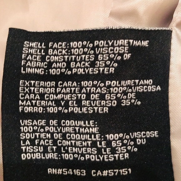 NEW🔥Metallic Nine West LEATHER Jacket - Picture 6 of 6